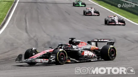 Esteban Ocon en Spa