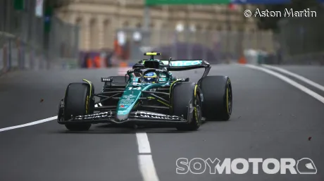 Fernando Alonso en Bakú