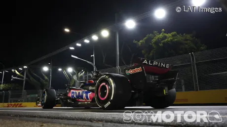 Esteban Ocon en Singapur