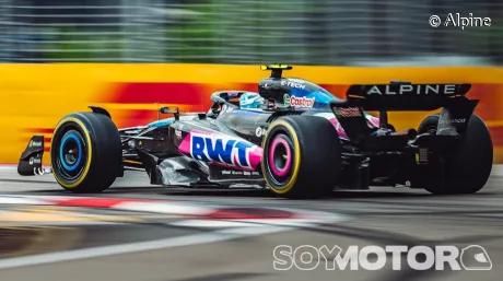 Pierre Gasly en Singapur