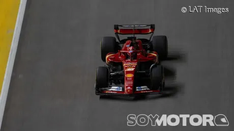 Charles Leclerc en Singapur