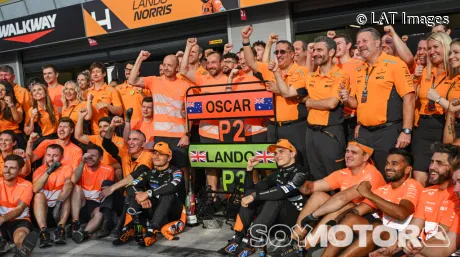 McLaren celebra el resultado de Monza