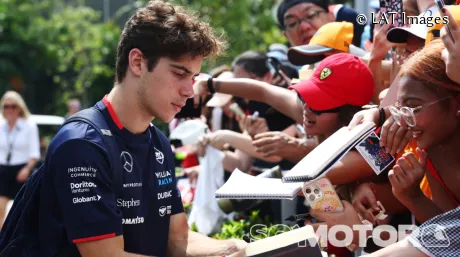 Franco Colapinto en Singapur