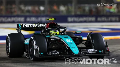 Lewis Hamilton en Singapur