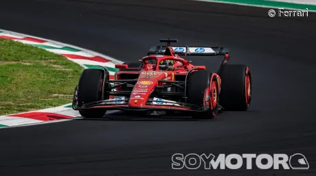 Charles Leclerc en Monza