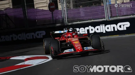 Charles Leclerc en Bakú