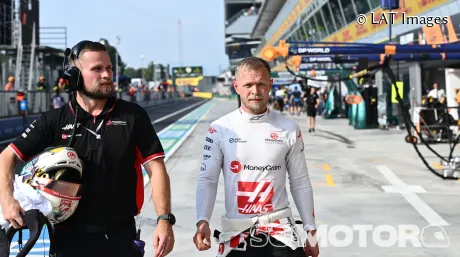 Kevin Magnussen en Monza