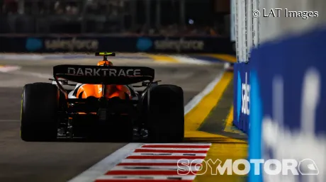 Lando Norris en Singapur