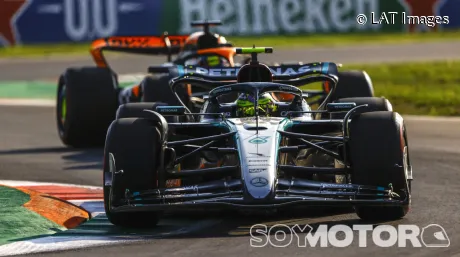 Lewis Hamilton en Monza este fin de semana