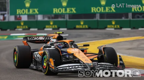 Lando Norris en Singapur