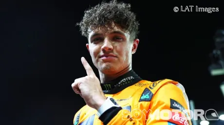 Lando Norris tras la Pole