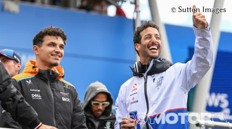 Daniel Ricciardo y Lando Norris en Canadá esta temporada