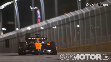 Oscar Piastri durante el GP de Singapur