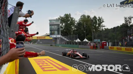 Ferrari celebra la victoria de Charles Leclerc en Monza