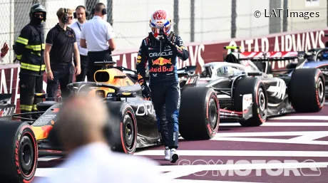 Max Verstappen tras el GP de Italia