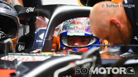 Max Verstappen este viernes en Singapur