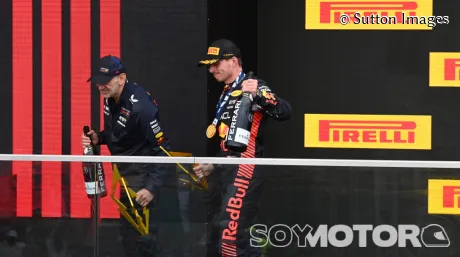 Max Verstappen y Adrian Newey en Canadá