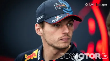 Max Verstappen este jueves en la rueda de prensa en Singapur