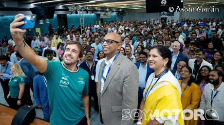 Fernando Alonso en India