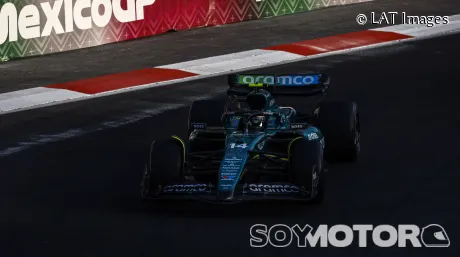 Fernando Alonso este viernes en México