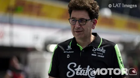 Mattia Binotto en Monza