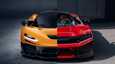 McLaren W1 (izquierda) y Ferrari F80 (derecha) - SoyMotor.com