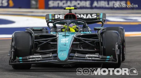 Lewis Hamilton en Singapur