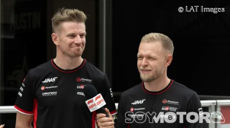 Nico Hülkenberg y Kevin Magnussen en Austin