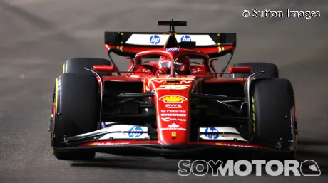 Charles Leclerc en Singapur