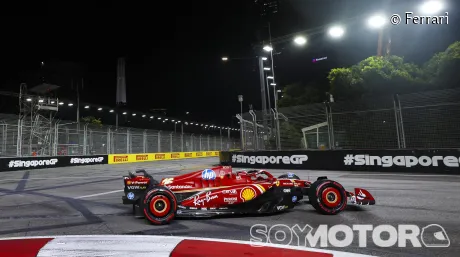 Charles Leclerc en Singapur