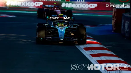 Lewis Hamilton en México