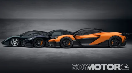 McLaren F1, McLaren P1 y McLaren W1 - SoyMotor.com