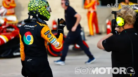 Lando Norris tras la clasificación