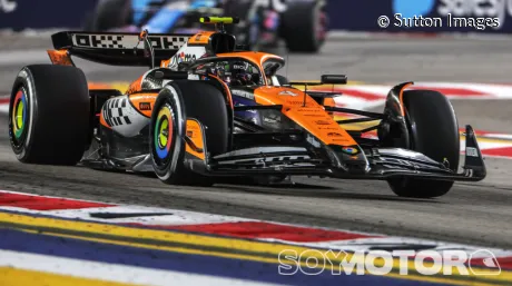 Lando Norris en Singapur