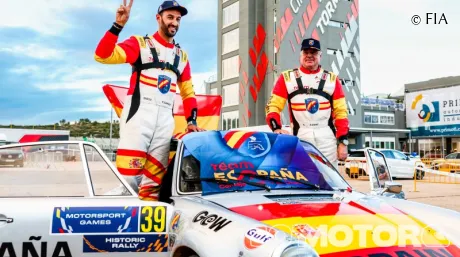 Platas para Cachón y Pérez; bronce para Toño Sainz en el peculiar rally mixto