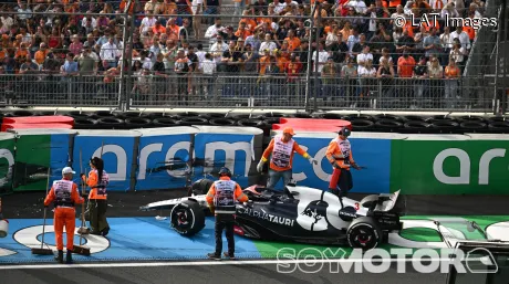 Accidente de Daniel Ricciardo en Zandvoort 2023