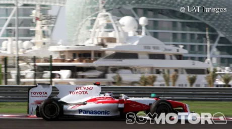 Jarno Trulli en el GP de Abu Dabi 2009