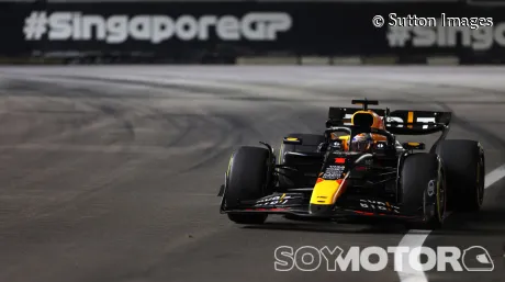 Max Verstappen en Singapur