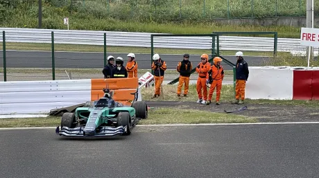 Accidente de la IA en Suzuka