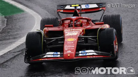 Carlos Sainz en el GP de Brasil