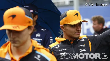 Lando Norris en Brasil