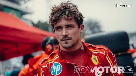 Charles Leclerc en Brasil