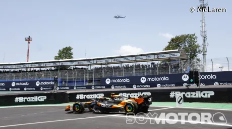 Lando Norris en Brasil