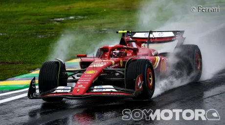 Carlos Sainz en Brasil