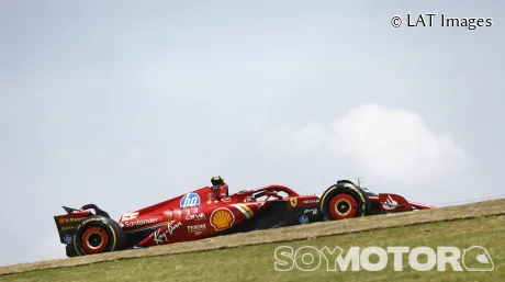 Carlos Sainz durante la clasificación para el Sprint de Brasil