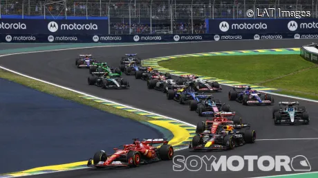 Salida del GP de Brasil