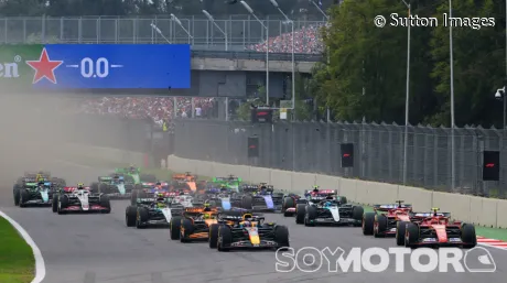 Salida del GP de México