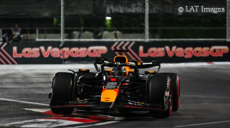 Max Verstappen en Las Vegas