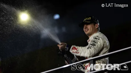 Max Verstappen el año pasado en Las Vegas