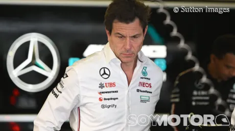 Toto Wolff en México hace unas semanas